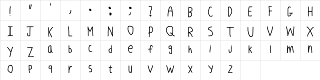 Kid Learning How To Write Regular  glyph index