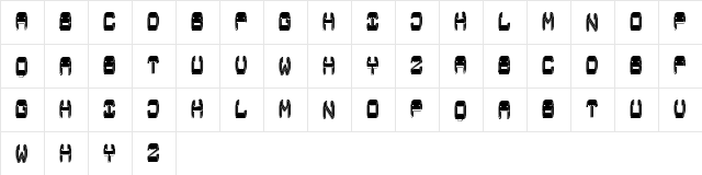 Pliez Filled Regular  glyph index