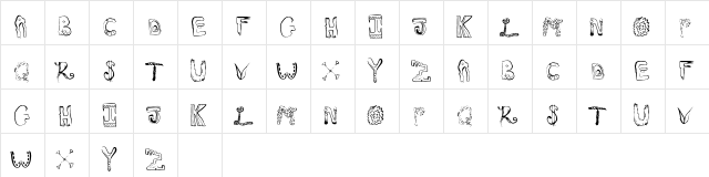 GreatMix Regular  glyph index