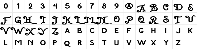 Wellsight Regular  glyph index