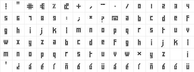 Ciclo Normal  glyph index