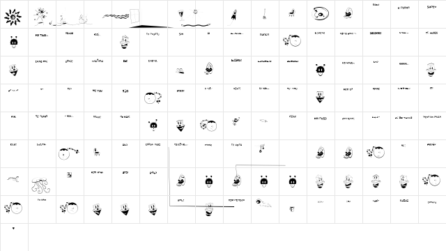 Cryptocomix10 Medium  glyph index