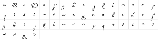 Bykars Demo  glyph index