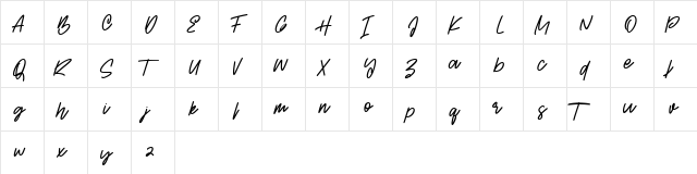 Adicttives Free Regular  glyph index