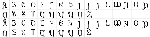 Jungle Joint Regular  glyph index