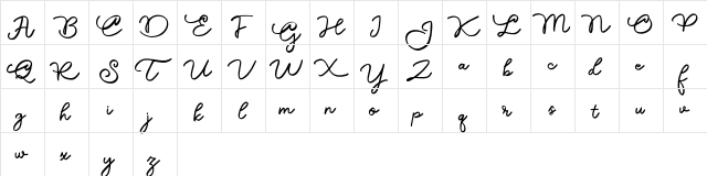 Zillion FREE Regular  glyph index