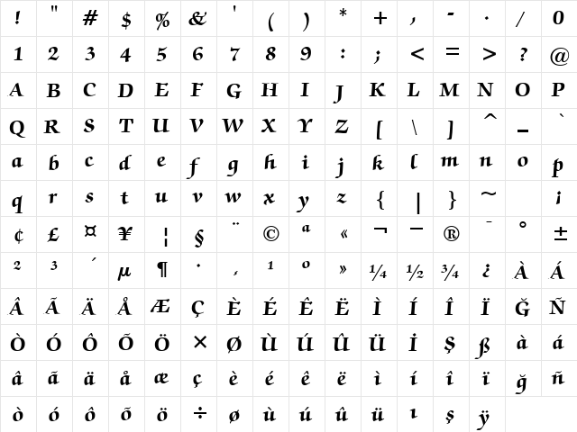 00916 Regular  glyph index