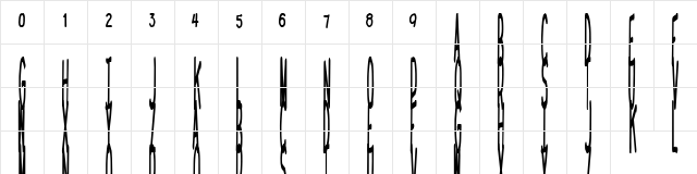 homeboysarebackintown Regular  glyph index