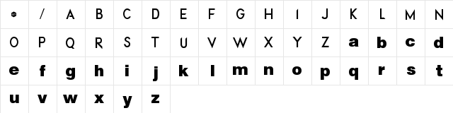 dotHack//FONT dotHack//FONT  glyph index