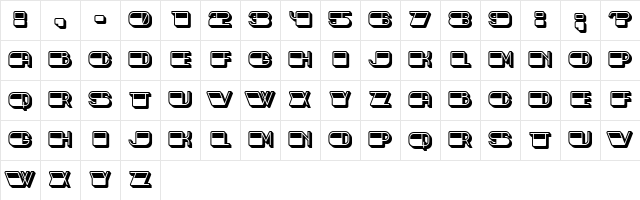 Toledo Filled Partial Regular  glyph index