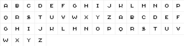 GeneticaFlash Regular  glyph index