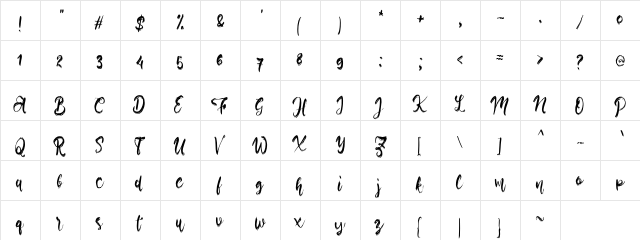 a Alonia Regular  glyph index