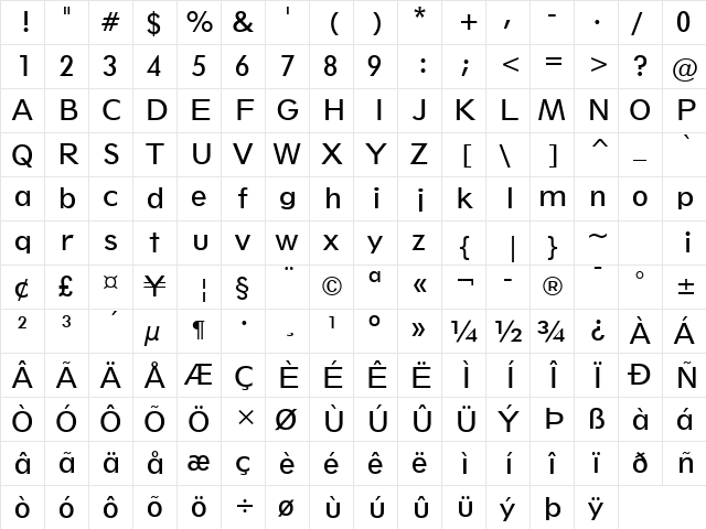 Geometr212 Bk BT Book  glyph index