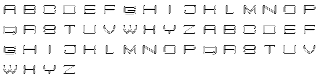 Illusion Hollow Regular  glyph index