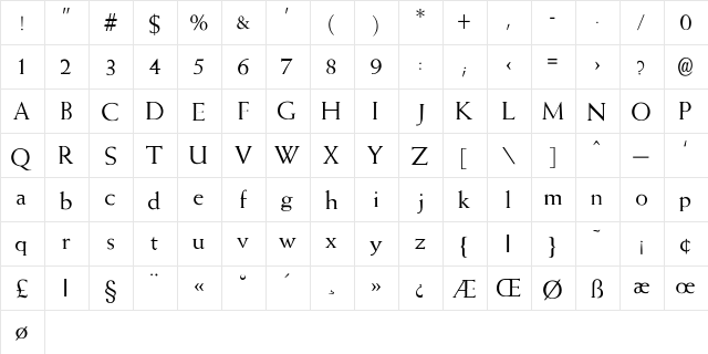 Weiss-Normal Regular  glyph index