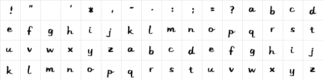 Stereo Hifi  glyph index