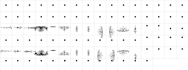 Grit TypeSorts Regular  glyph index