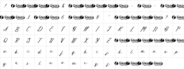 Bendhigola Script Script  glyph index