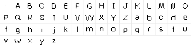 BuddySystem Normal  glyph index