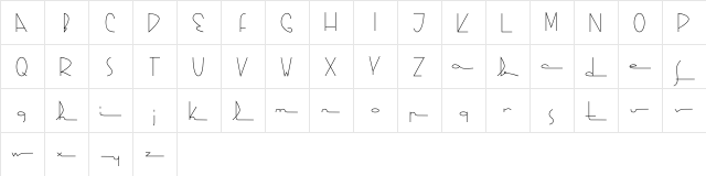 Kasparosky Regular  glyph index