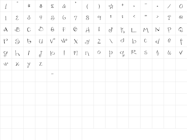 2Peas Unforgettable 2Peas Unforgettable  glyph index