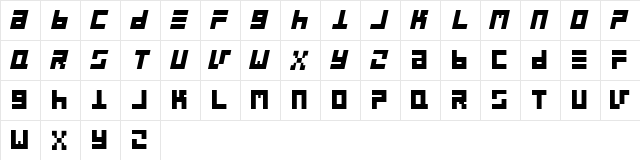 Still Font Still Font  glyph index