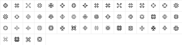 LaMorte8 LaMorte8  glyph index