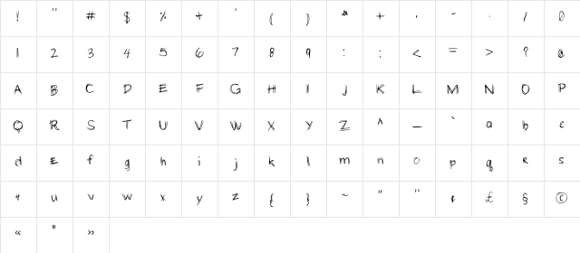 Hashed Medium  glyph index