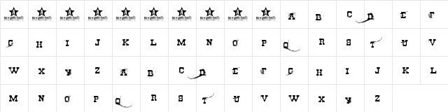 Cheap stealer Regular  glyph index