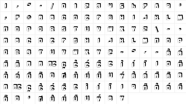 vtks morning rain 3D Regular  glyph index