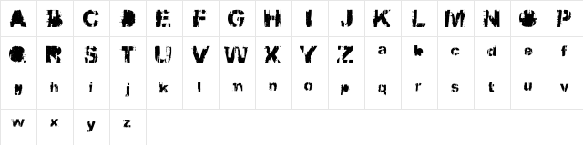 BBQcow moo  glyph index