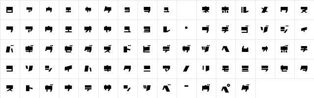 panda chang  glyph index