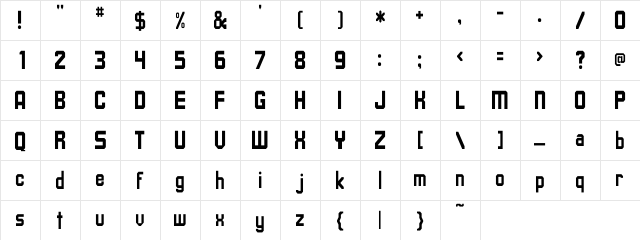 Upsilon Th Regular  glyph index