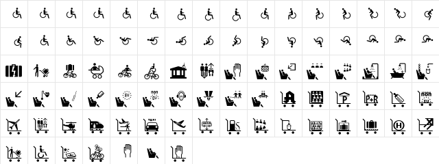 DadadaBats Regular  glyph index
