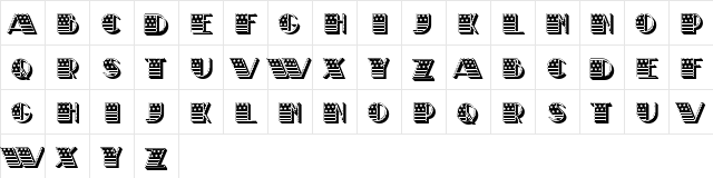 Funeral Regular  glyph index