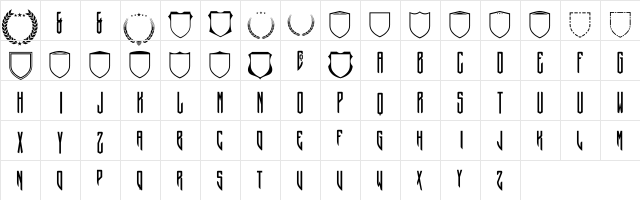 Crepitus monogram  glyph index