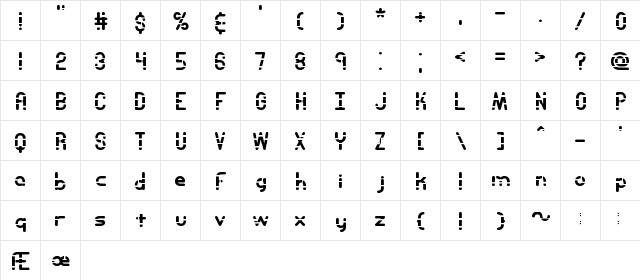 Entangled Layer A BRK Normal  glyph index
