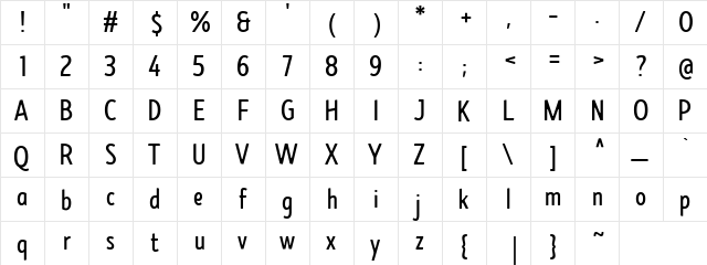 Burma Soft Regular 2  glyph index
