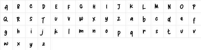 Candle Light FREE Regular  glyph index