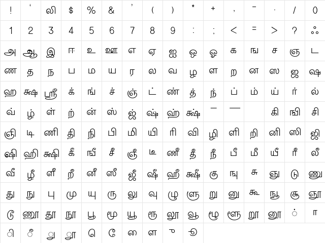 TMNEWS 0-Normal  A  glyph index