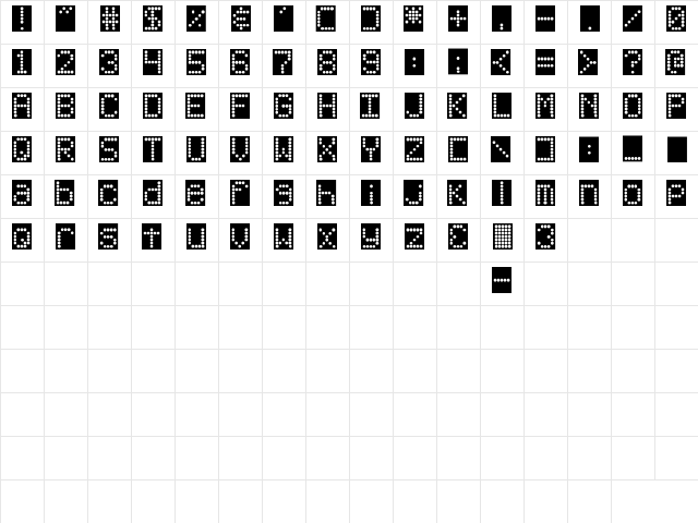 DJB Up on the Scoreboard Regular  glyph index