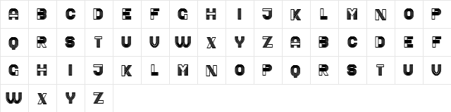 Bathroom Inverted Regular  glyph index