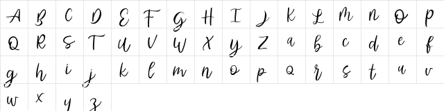 Abhyaksa FREE Regular  glyph index