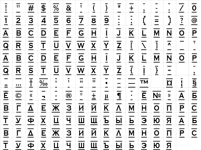 a_CopperGothDcFr Bold  glyph index