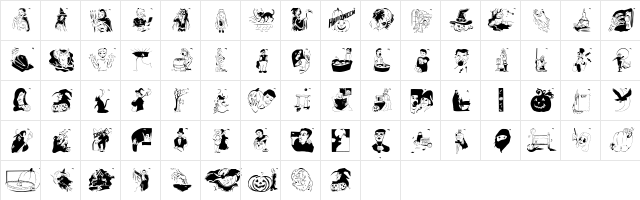 HelloVienna2005 Regular  glyph index