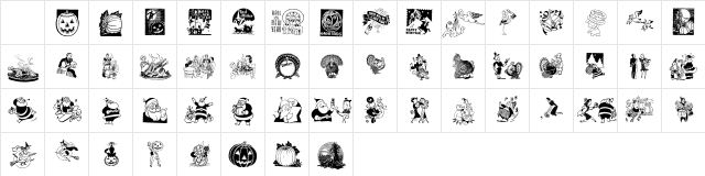 Advert Art 1 Regular  glyph index