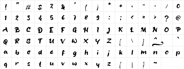 a Atos Regular  glyph index
