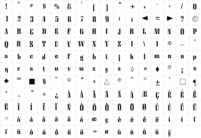 CgQuirinusBd Medium  glyph index