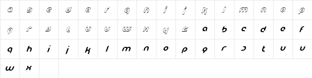 Bumblebee on the moon  glyph index
