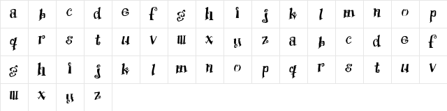 Protection Regular  glyph index